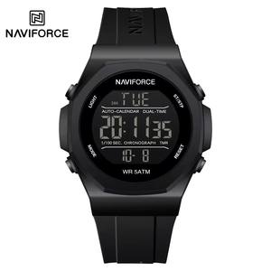 Nuevo Reloj Deportivo de Moda para Hombre 7117, Digital, Luminoso, Resistente al Agua 3BAR, Pantalla LED, Visualización del Día de la Semana, Correa de Silicona - Product Image 4