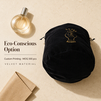 Pochettes anti-poussière pour appareil photo en flanelle douce recyclable avec logo personnalisé, sacs en velours à cordon avec fond personnalisable