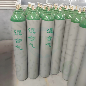 Cilindro de Gases Mixtos de 10% Oxígeno y 90% Nitrógeno para Calibración de Gases - Product Image 4