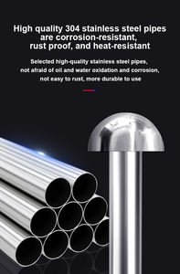 Mandrin en acier inoxydable coudé à 90 degrés coudes d'échappement rond poêle cheminée <span class=keywords><strong>conduit</strong></span> de cheminée <span class=keywords><strong>conduit</strong></span> d'aération Tube métal - Product Image 3