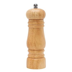 Ensemble moulin à sel et à poivre manuel en bois avec mouvement céramique, écologique, personnalisable avec logo, rechargeable, pour la cuisine domestique - Product Image 1