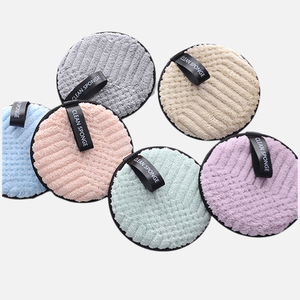 Ensemble de tampons démaquillants naturels, tampons démaquillants pour le visage, lavables à l'eau, nettoyants, éponge - Product Image 1