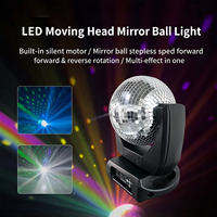 Nouvelle Lampe à Tête Mobile LED IP65 Effet Boule Miroir 120W DMX512 pour Clubs, Mariages, Fêtes, Scènes, Bars, KTV et Événements