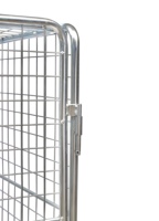 500KG Capacité de chargement Double logistique en forme de U Manipulation Conteneur à rouleaux en acier Conteneur à roulettes au meilleur prix