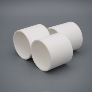 ท่อเซรามิกอลูมินา <span class=keywords><strong>Al203</strong></span> 94มม. ความสูง128มม. ทนต่อการสึกหรอเทอร์โมคัปเปิลฉนวนท่อตัดเจาะ - Product Image 4