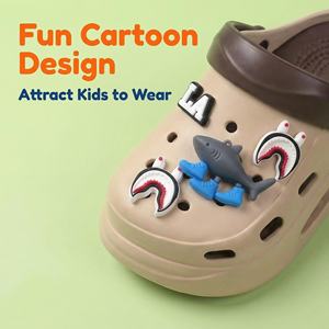 Sandalias Infantiles de Dibujos Animados, EVA, Impermeables, Transpirables, Ecológicas, de Secado Rápido, Ligeras, para Verano/Invierno, Uso en Interiores/Exteriores, Antideslizantes - Product Image 5