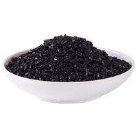 Charbon actif granulaire pour l'extraction aurifère, pellets de coque de noix de coco, charbon actif 8-30 mesh pour le traitement de l'eau