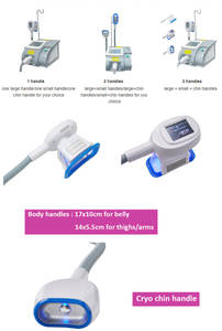 Precio Promocional: Máquina Portátil 2 en 1 de Crioterapia 360° para Reducción de Grasa y Papada, Adelgazamiento Facial, con 3 Manípulos de Metal ABS - Product Image 3