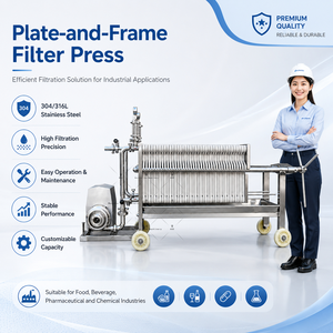 Nueva Placa de Filtro Prensa Ace de Cámara, PP/Acero Inoxidable 304/316L, Empotrada/Membrana/Placa de Marco, Duradera, Certificación CE ISO9001, 870x870mm - Product Image 4