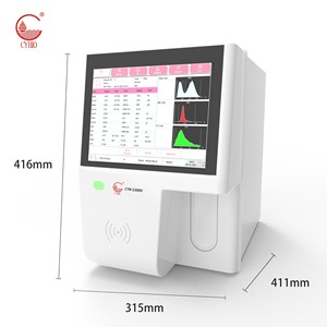 Analizador Hematológico Veterinario Compacto de 3 Partes, Máquina CBC de Micro-Sangre de 20uL para Clínica Veterinaria - Product Image 6