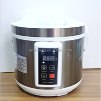 Appareils de cuisine compacts AZK115 pour une personne, appareil au design soigné, fabricant d'ail noir/machine à ail noir fermenté