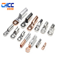 Cosse de câble en cuivre de haute qualité SC Type 10 16 25 35 50 70 95mm2 cosses à sertir en cuivre étamé SC50-6 SC70-8 SC95-10 SC120-12