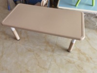 Meubles d'école pour la maternelle réglables en hauteur, ensemble de bureau et de chaise pour élèves, tables et chaises en plastique pour la salle de classe des enfants, école maternelle