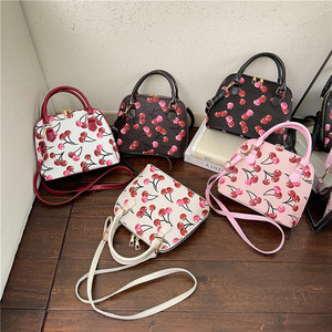 Bolso Bandolera Grande de Lujo para Mujer con Diseño de Cereza y Frutas Dulces, Bolso de Hombro Clásico de Moda para Mujer al por Mayor - Product Image 1