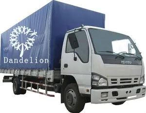 Katun Kanvas dengan Harga Murah Tahan Air PVC Dilapisi Tahan Air Digunakan Terpal Truck