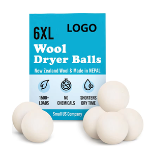 Productos Más Vendidos 2026, Nueva Tendencia en EE. UU., <span class=keywords><strong>Bolas</strong></span> de Lana Orgánica de Marca Privada para <span class=keywords><strong>Lavadora</strong></span> - Product Image 2