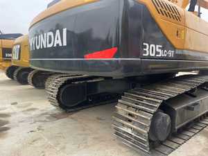 Excavadora de cadenas Hyundai R305LC-9T 30.2T usada certificada, pocas horas de trabajo, motor Yanmar duradero, caja de cambios con mantenimiento completo - Product Image 5