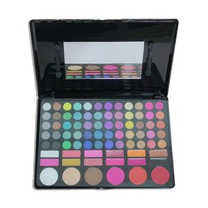 Palette <span class=keywords><strong>de</strong></span> fards à paupières 78 couleurs, poudre chimique, waterproof, hautement pigmentée, brillante, scintillante, maquillage, coffret cadeau, tons foncés et clairs - Product Image 5