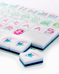 Oh My Mahjong Birdie: Set di Lusso di Tessere Mahjong Americane, 160 Tessere in Acrilico a Quattro Strati, per Serate di Gioco e Stile di Vita - Product Image 2