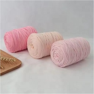 Grosse Bobine de Fil Fantaisie en Coton et Fibre de Polyester de 400g pour Chemises, Sacs en Crochet Tissés à la Main et Fils T-shirt - Product Image 3