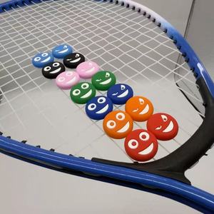 Amortisseur de vibrations pour raquette de tennis, 7 couleurs, visages amusants, en silicone de haute qualité, accessoire amusant pour joueurs de tennis - Product Image 2