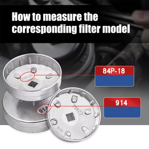 Juego de Herramientas Hexagonales de Aluminio Podofo de 15 Piezas para Reparación de Filtros de Aceite, Suministro al por Mayor - Product Image 2