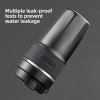 Tumbler haut de gamme en acier inoxydable à double paroi, revêtement céramique, isolé sous vide, tasse à café de voyage 500ml