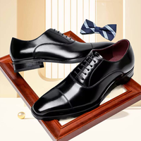 Date bureau Oxford chaussures italiennes en cuir véritable mariage chaussures formelles personnalisé luxe hommes chaussures habillées