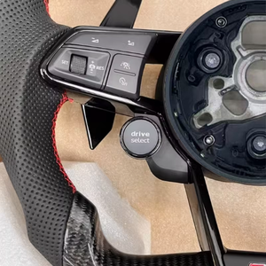 Volant sport en fibre de carbone JIANSHAN pour Volkswagen VW <span class=keywords><strong>Golf</strong></span> 7 MK7 GTI <span class=keywords><strong>GTR</strong></span> avec poignée de 35 mm - Accessoires personnalisés - Product Image 5