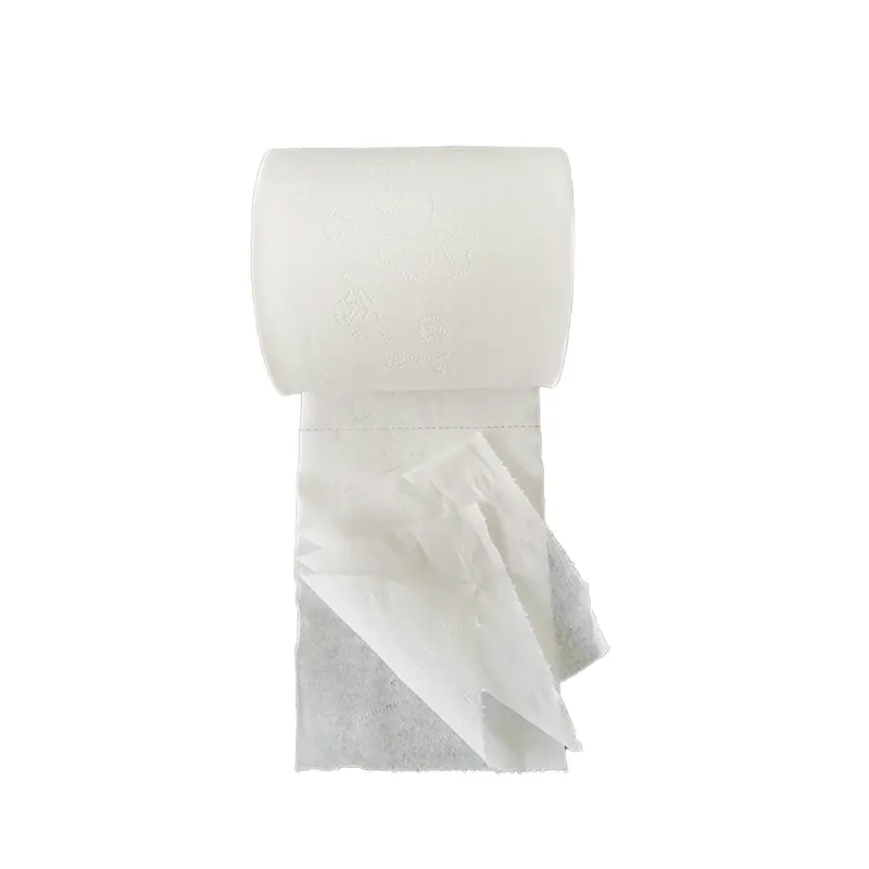 Papier toilette Logo personnalisé Usines Fabricant Doux 2 Plis Mouchoirs En Chine Rouleau Carton Tube Rouleaux Mouchoirs Recyclés De