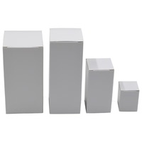 Factory Price Paper Boxes Multi Size A1 A2 A3 A4 A5 A6 A7 2.5x1.8x10.4cm Blank White Packaging Recycled Kraft Paper Gift Box