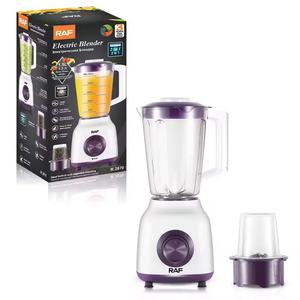Licuadora Eléctrica Multiusos 2 en 1 de Alta Potencia y Bajo Costo, Jarra de Plástico de 1.5L para Jugos de Frutas y Smoothies - Product Image 3