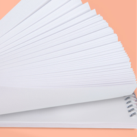 Livre d'autocollants réutilisables en spirale personnalisé pour la vente en gros, livre d'autocollants réutilisables en spirale double face avec papier de support