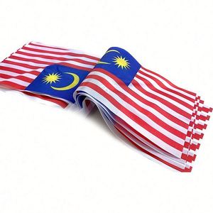 ธงประดับรูปธงชาติมาเลเซียขายส่งราคาถูกสำหรับงานพาเหรดและตกแต่ง - Product Image 3