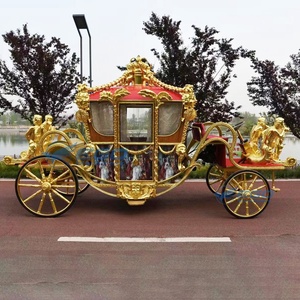 XCEGO 2026 Carroza de Lujo de Cuatro Ruedas para Bodas, Vehículo Turístico, Carruaje Eléctrico Real de Navidad de Henan en Venta - Product Image 4