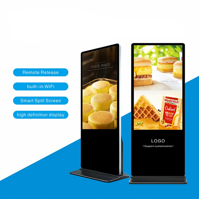 Vertical Advertising Machine Floor Display HD Propaganda Screen Touch Screen Digital Signage Poster Machine Display