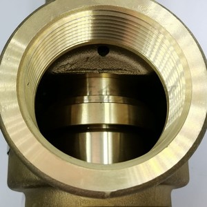 Válvula de Seguridad Ak22x 16t, Totalmente de Cobre, Roscada, 16 Bar, para Compresor de Aire - Product Image 2