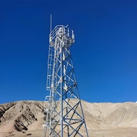 Tour de surveillance en treillis d'acier galvanisé Kehua, mât d'antenne, poste d'observation incendies forestiers, 6m-100m, sécurité