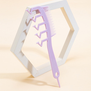 Hair Styling <b>Comb</b> Large <b>Wide</b> Tooth Plastic For Highlighting Parting Styling Cutting Massaging Home Use - Product Image 2
