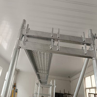 Échafaudage de façade européen de type Plettac pour la construction
