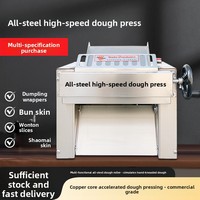 Crownwing Nouveau Pétrin et Presse à Pâtes Professionnel Tout Acier de Comptoir avec Réglage Unilatéral, Équipement à Nouilles, Garantie 3 Mois