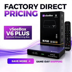 Original Replacement Remote VseeBox V6 Plus Smart TV <b>Box</b> <b>Android</b> 14 8K BT 5.0 Voice Backlight Keys IR Learning Free No Monthly - Product Image 1