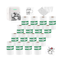 Prix usine Papier thermique auto-adhésif 50mm X 4m 57mm X 4m Étiquettes thermiques Étiquettes d'emballage compatibles avec les imprimantes portables