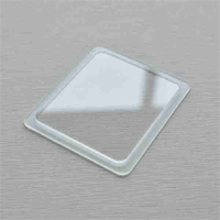 Vente en gros Personnalisé ultra Transparent 8mm 10mm 12mm Petit Verre Trempé Rond avec Marchepied