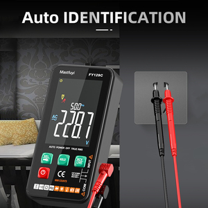 Fy129c kỹ thuật số vạn năng với lớn LCD hiển thị thông minh tự động nhận dạng nhãn hiệu chuyển đổi AC DC điện áp Meter - Product Image 5