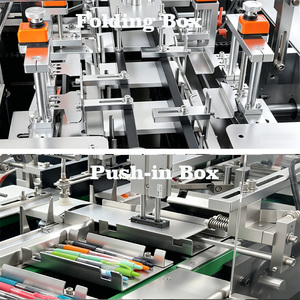 Machine d'emballage de haute précision à servomoteur pour crayons de cire, craies, stylos effaçables, stylos à encre, petites boîtes en carton - Product Image 4