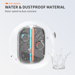 Nintendo स्विच के लिए पीसी पारदर्शी क्रिस्टल केस 2 जॉय पैड कॉन चुंबकीय सुरक्षात्मक शेल कवर - Product Image 4