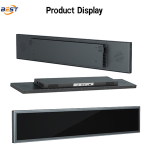 Kéo dài thanh LCD hiển thị cảm ứng điện dung Độ phân giải cao hình ảnh động kích hoạt cho cửa hàng bán lẻ trung tâm mua sắm thang máy signage - Product Image 5