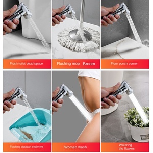 Пластиковый ручной распылитель для биде из нержавеющей стали - Product Image 4