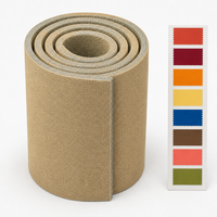 Tissu laminé en mousse pour doublure de chaussures, largeur 1,5 m, éponge respirante et amortissante pour baskets et bottes